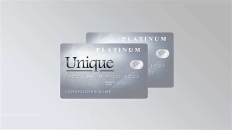 unique platinum credit card.